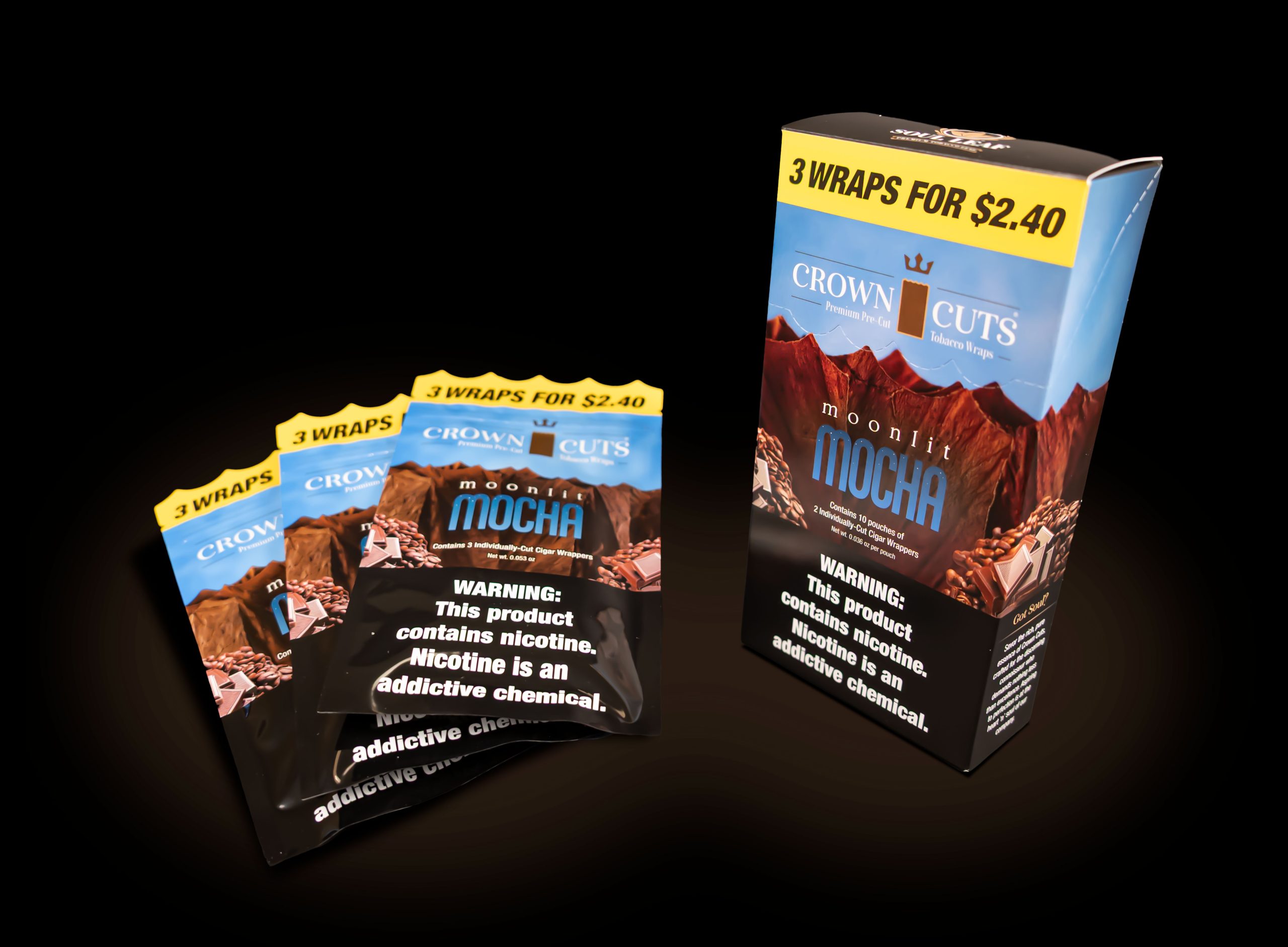 Crown Cuts Moonlit Mocha (3 pk)
