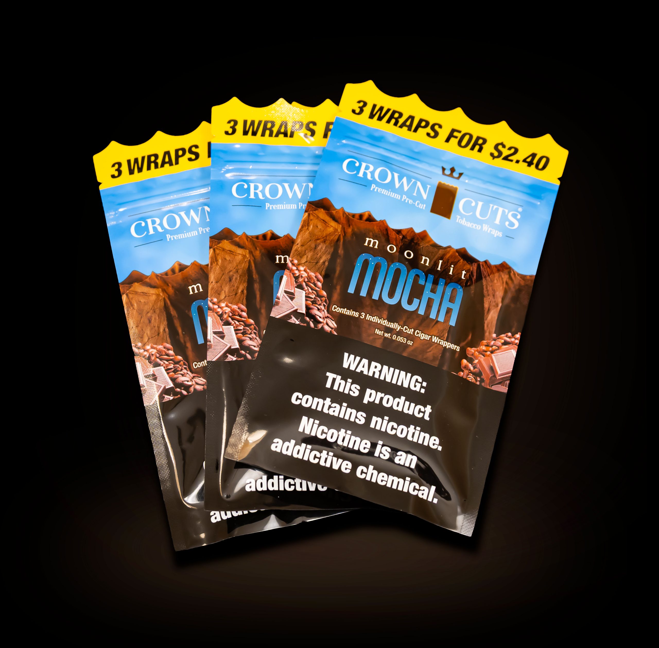 Crown Cuts Moonlit Mocha (3 pk)