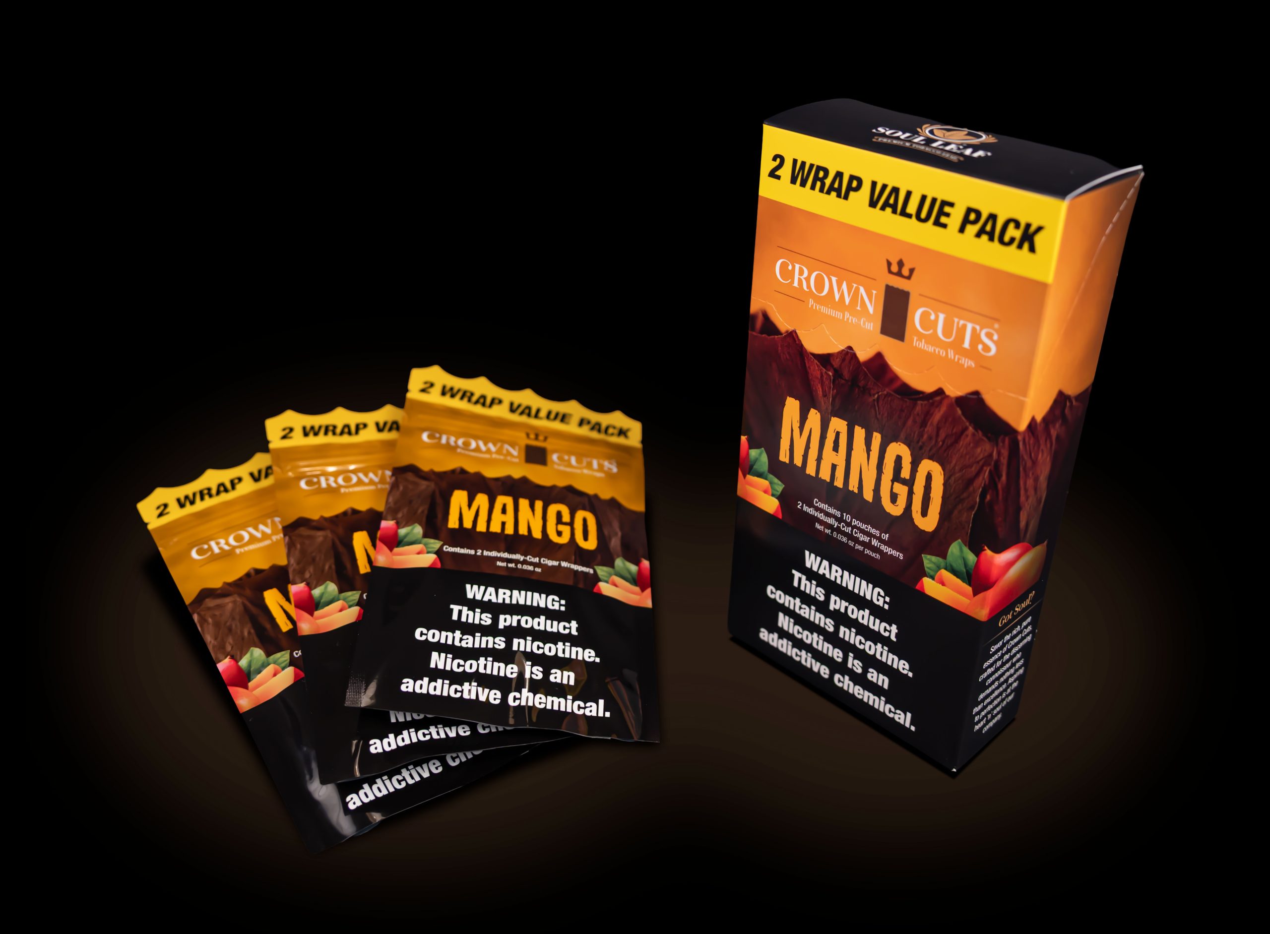 Crown Cuts Mango (2 pk)