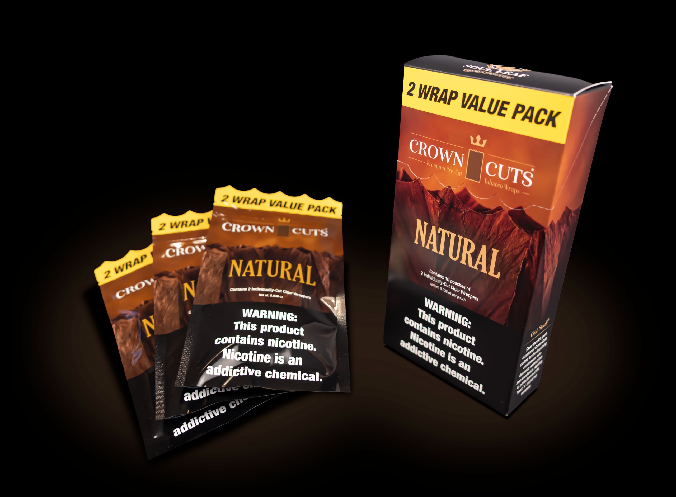 Crown Cuts Natural (2 pk)